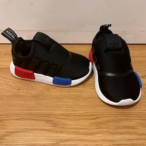 Adidas NMD 360 black slip on baby toddler sneaker